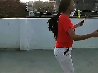 Desi girl boobs jumping