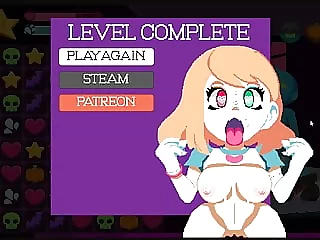Spooky Starlet Pixel Pornstar Hentai Game Ep1 Candy crush
