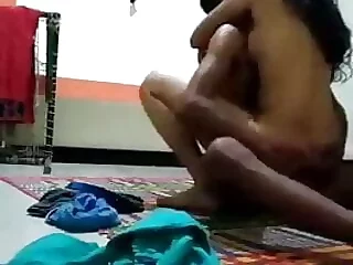 Indian girl getting fucked from top sitting on boys lap